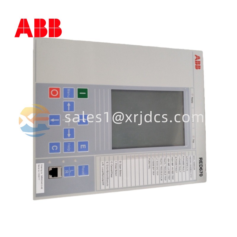 ABB RED670 – Line Differential Protection & Control Device0